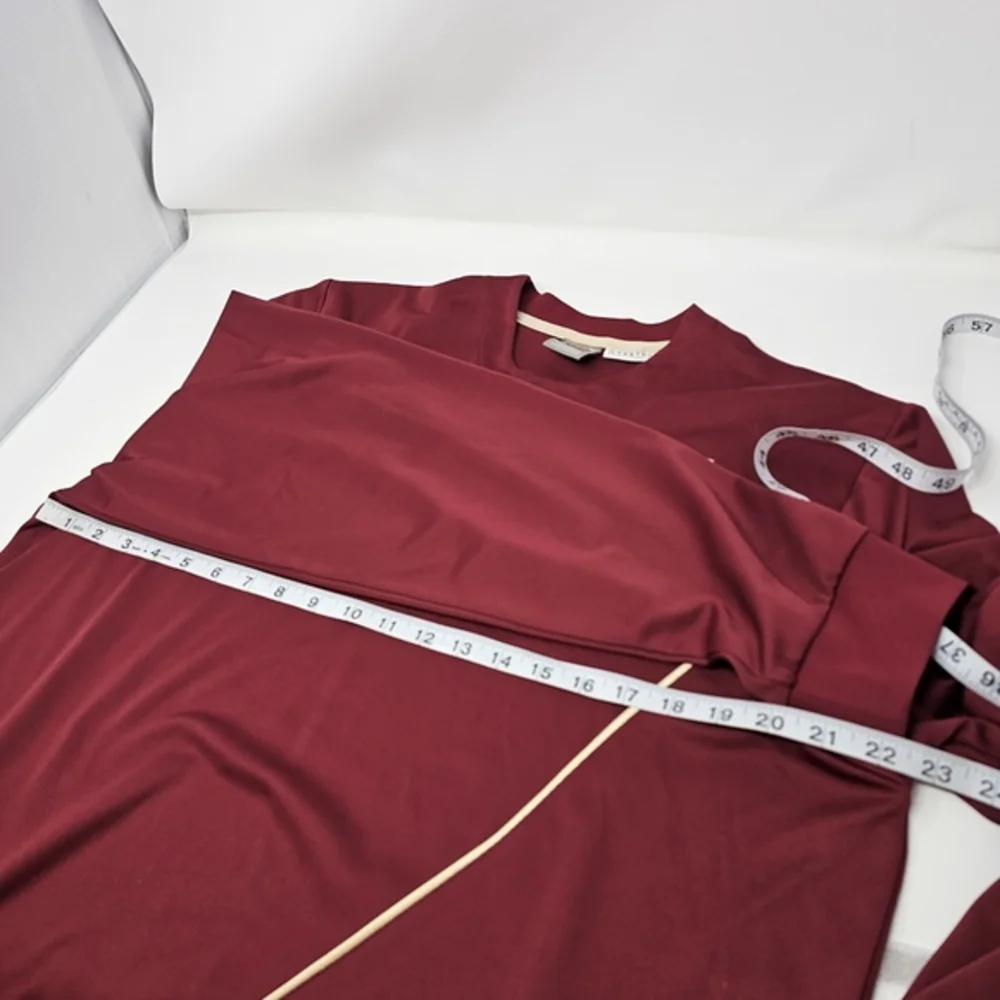 Vtg Nike Team FSU Mens L +2Tall Burgundy Pullover Shirt Florida State Seminoles.